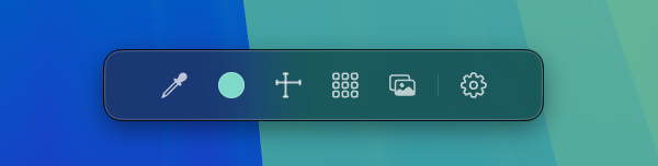 The Irid toolbar
