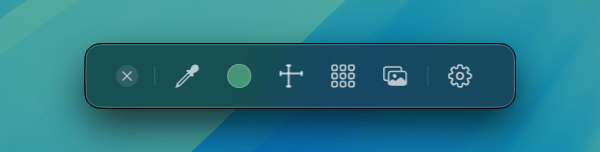 The Irid toolbar